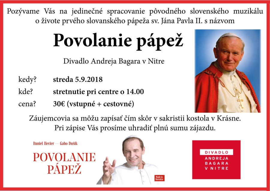 Povolanie pápež