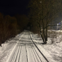 Upravená bežkárska stopa na cyklotrasách