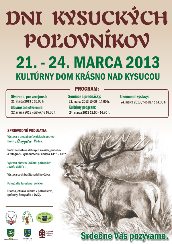 Plagat: Dni Kysuckych polovnikov
