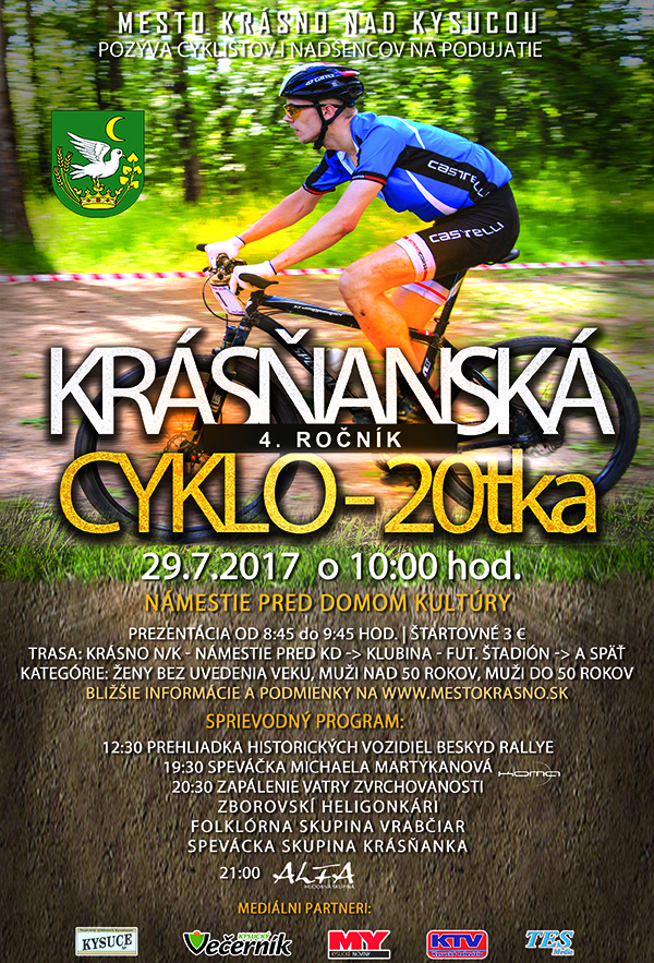 Krásňanská Cyklo-20tka 2017 Krásno nad Kysucou