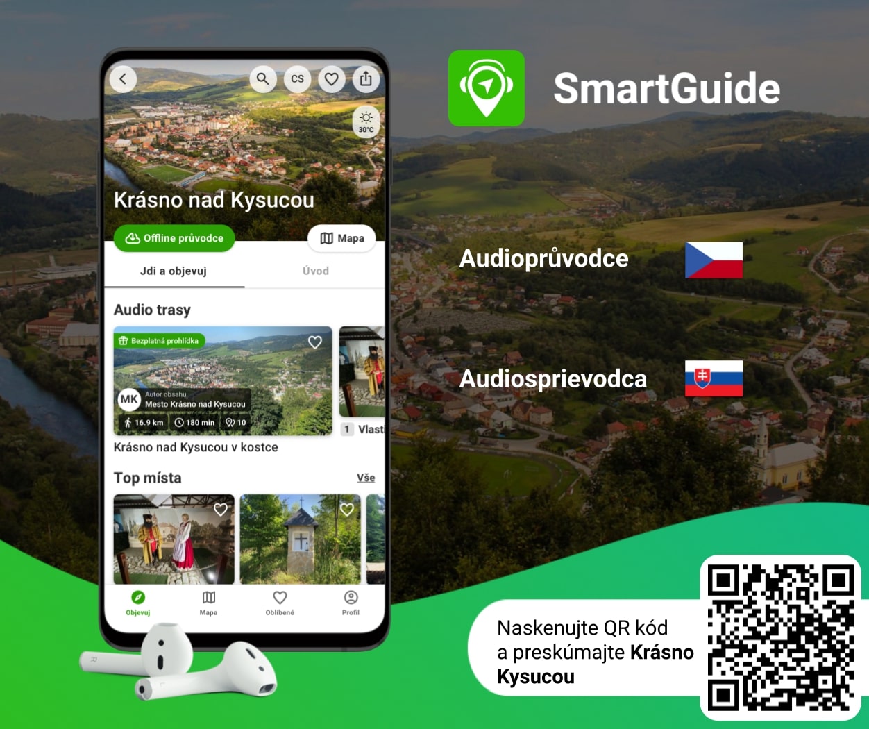 Krásno nad Kysucou audiosprievodca