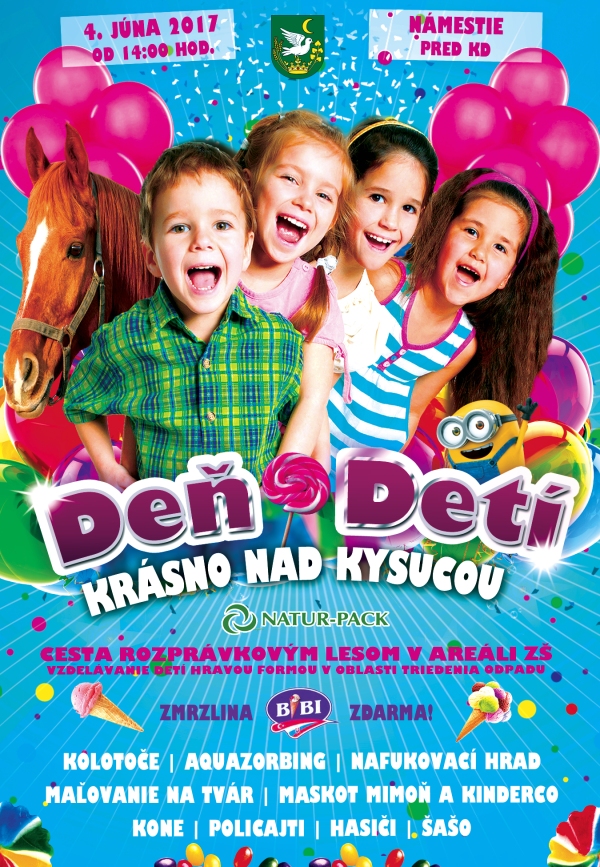 Deň detí Krásno nad Kysucou
