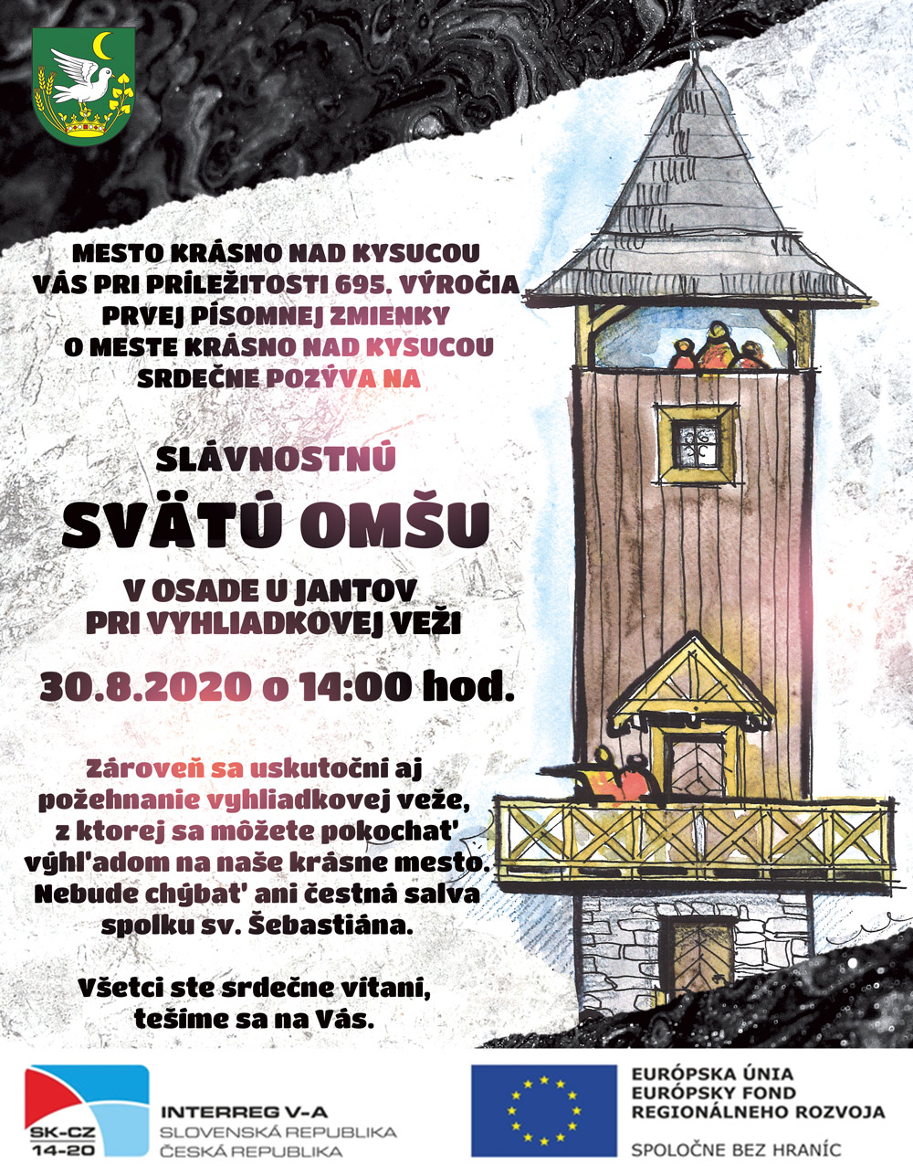 Otvorenie rozhľadne Krásno nad Kysucou