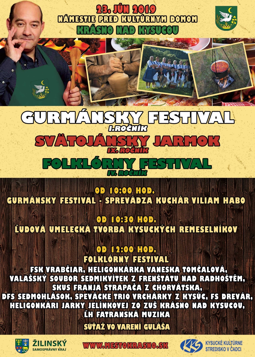 Svätojánsky jarmok Krásno nad Kysucou