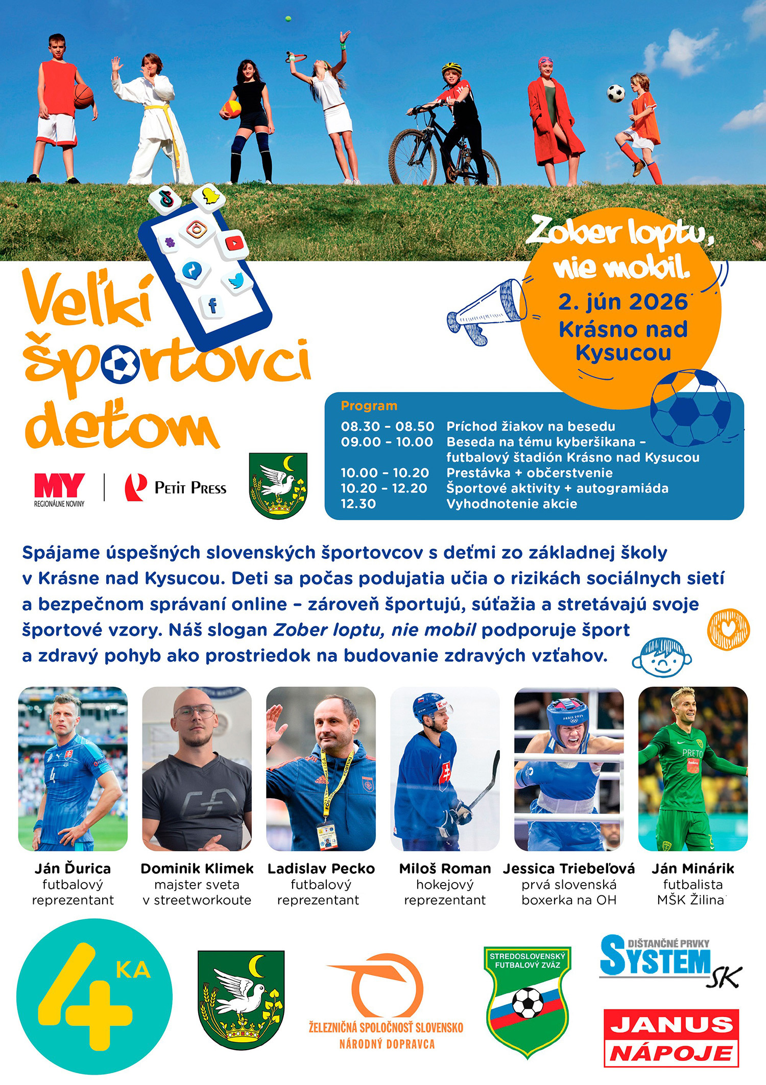 Zober loptu, nie mobil