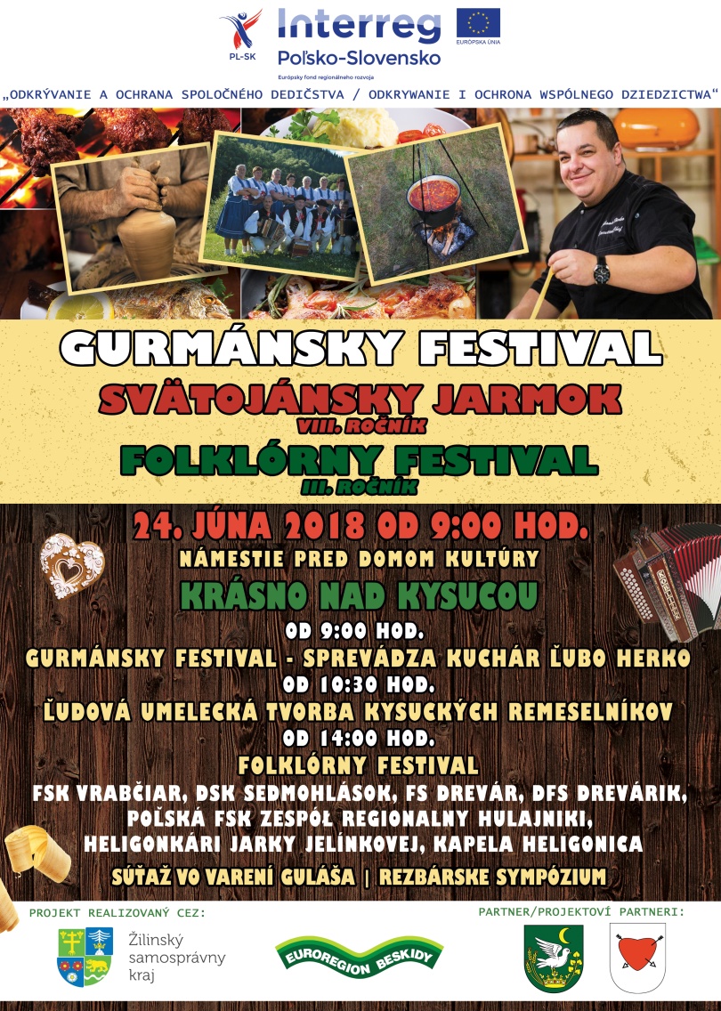 Gurmánsky festival Krásno nad Kysucou