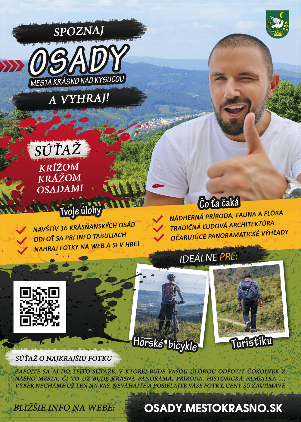 Krížom krážom osadami mesta Krásno nad Kysucou
