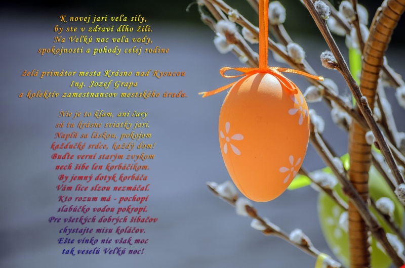 Príjemné Veľkonočné sviatky