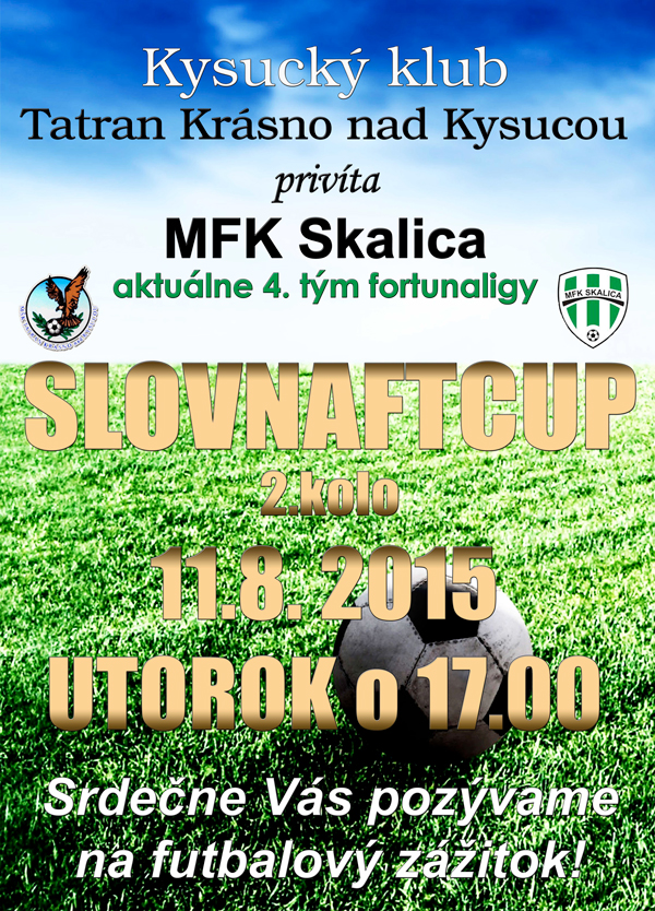 Plagat Slovnaft cup