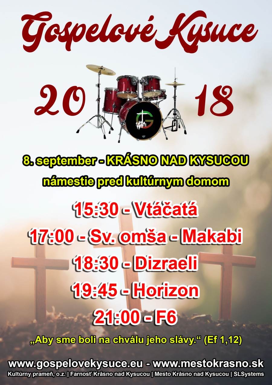 Gospelové Kysuce 2018