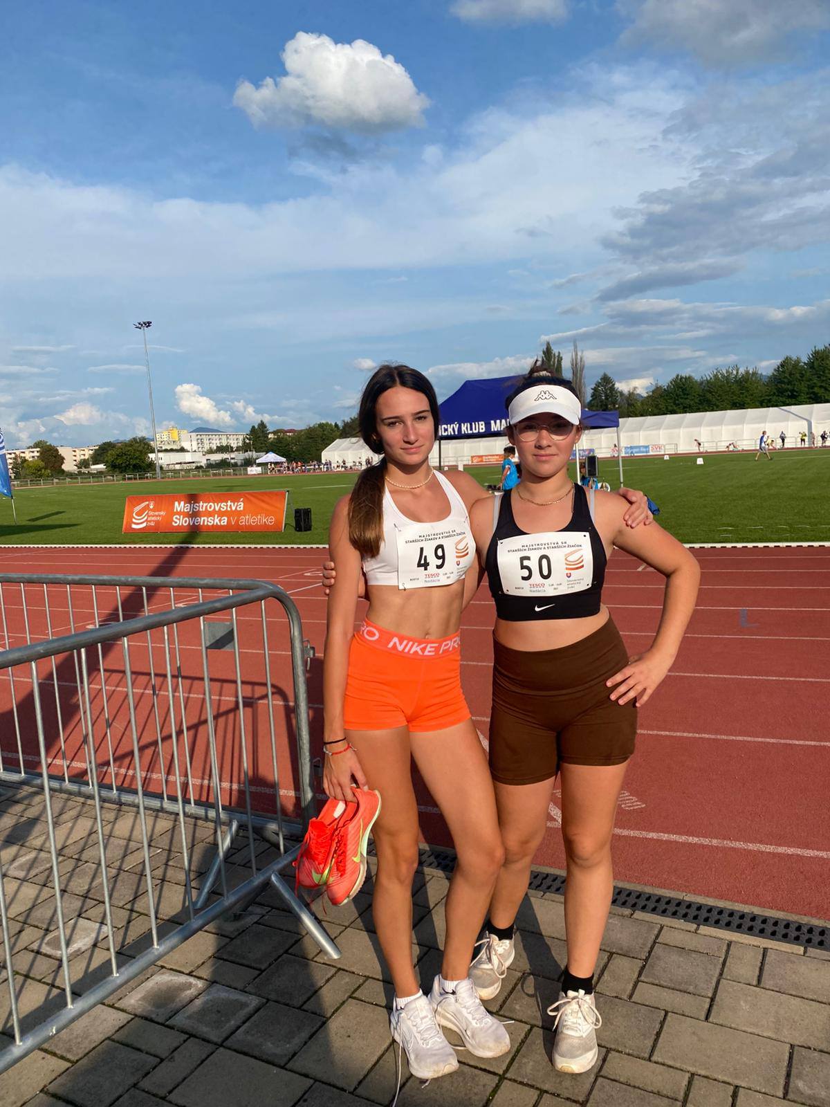 Valéria Grochalová a Barborka Šusteková