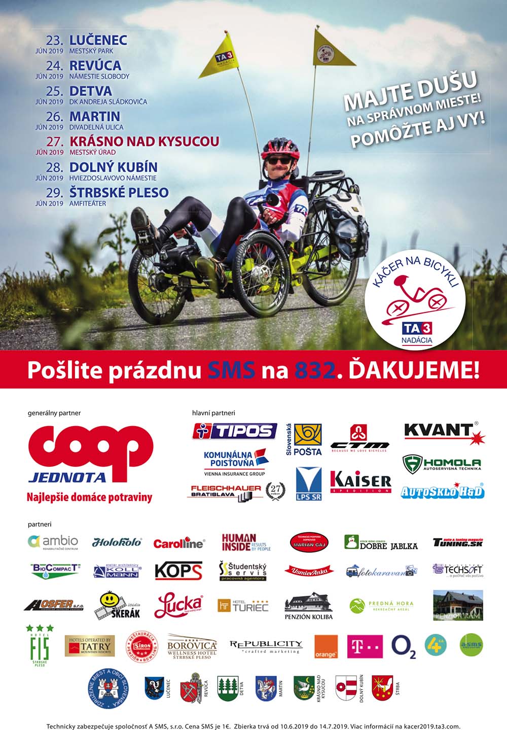 Káčer na bycykli Krásno nad Kysucou