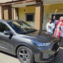 Pred kostolom sv. Ondreja požehnali takmer 250 dopravných prostriedkov