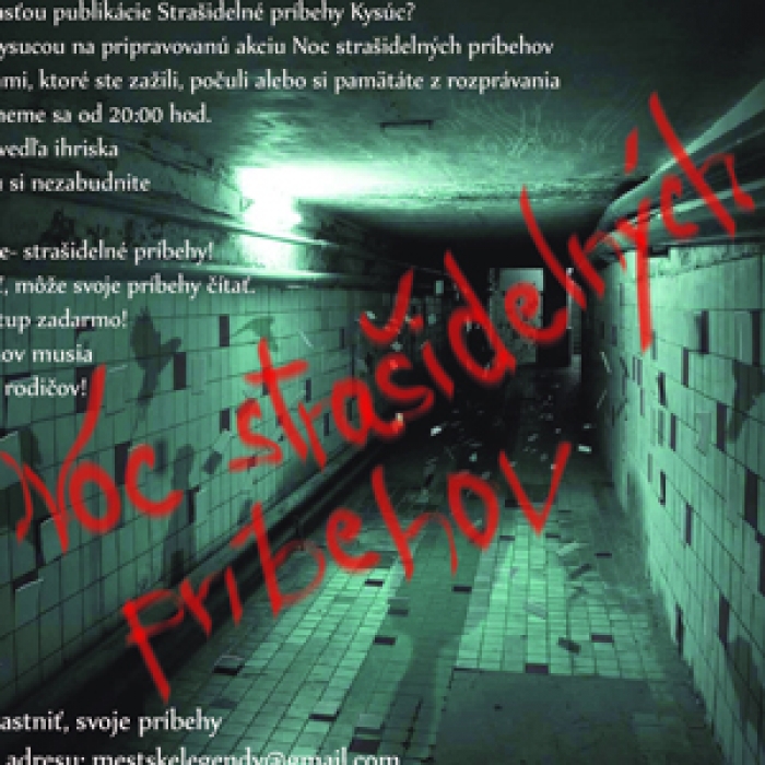Pozvánka na Noc strašidelných príbehov