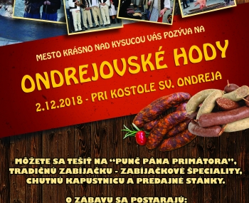 Pozvánka na Ondrejovské hody 2018