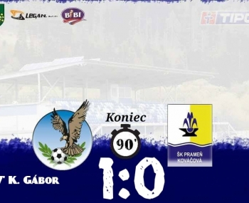 Výsledok futbalového zápasu 9. kola III. ligy Stred