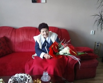 Životné jubileum 90. rokov oslávila pani Anna Sýkorová