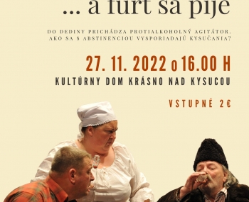 Pozvánka na predstavenie ... a furt sa pije