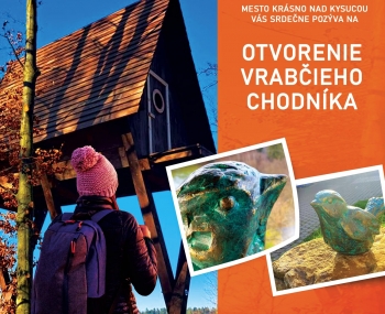 Pozvánka na otvorenie vrabčieho chodníka