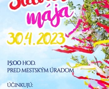 Pozvánka na stavanie mája 2023
