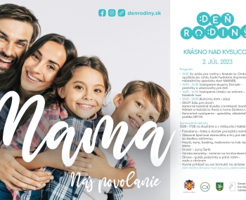 Pozvánka na Deň rodiny 2023
