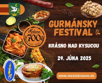 Gurmánsky festival opäť rozvonia Krásno