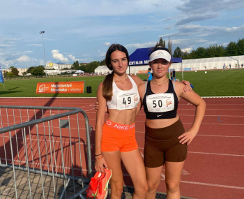 Atletky z Krásna nad Kysucou zažiarili na Majstrovstvách Slovenska starších žiakov v Martine
