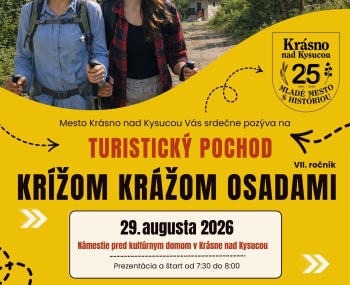 Pozvánka na turistický pochod Krížom krážom osadami 2026