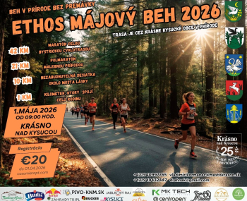 Pozvánka na ETHOS Májový beh 2026