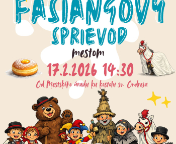 Pozvánka na fašiangový sprievod v Krásne nad Kysucou