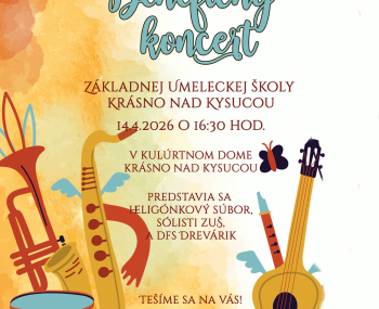Pozvánka na benefičný koncert ZUŠ