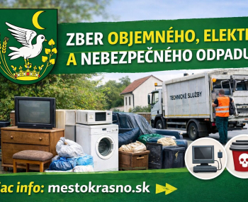 Zber objemného odpadu, elektro odpadu a odpadu s obsahom škodlivých látok