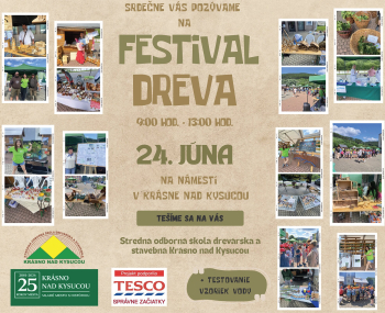 Pozvánka na Festival dreva 2026