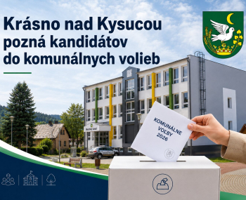 Krásno nad Kysucou pozná kandidátov do komunálnych volieb