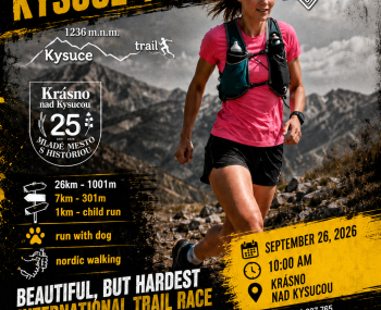 Pozvánka na MK Tech Kysuce trail 2026