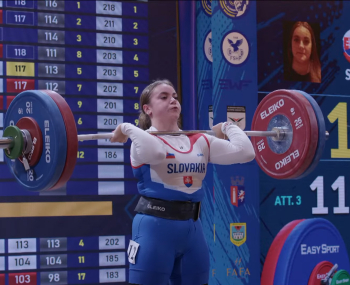 Lucia Vecelová šiesta na majstrovstvách Európy. V nadhode ju od medaily delil jediný kilogram