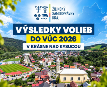 Výsledky volieb do VÚC 2026 v Krásne nad Kysucou