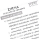 Zmena cestovného poriadku