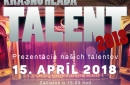 Pozvánka na finále Krásno hľadá talent 2018