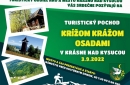 Pozvánka na Turistický pochod Krížom krážom osadami