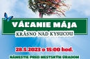 Pozvánka na Váľanie mája 2023