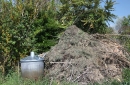Sezónny zber biologicky rozložiteľného odpadu zo záhrad na zbernom dvore - jar 2023