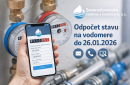 Informácie k odpočtu stavu vodomeru v súvislosti so zmenou ceny vodného a stočného