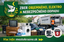 Zber objemného odpadu, elektro odpadu a odpadu s obsahom škodlivých látok